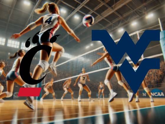 Cincinnati Bearcats at West Virginia Mountaineers Women's Volleyball